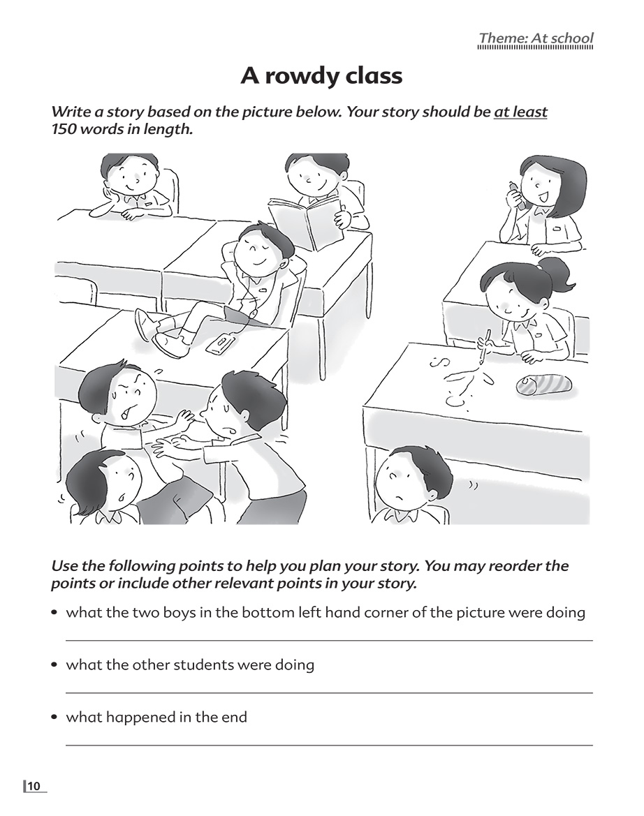 Picture Composition For Class 6 Birla World School Oman Homework For 245