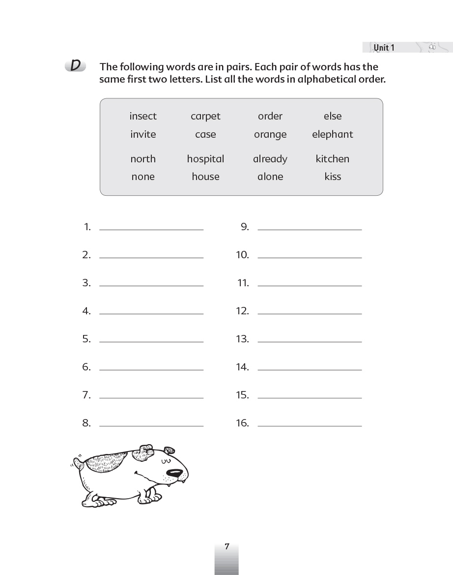 Vocabulary Practice 4 | Scholastic International